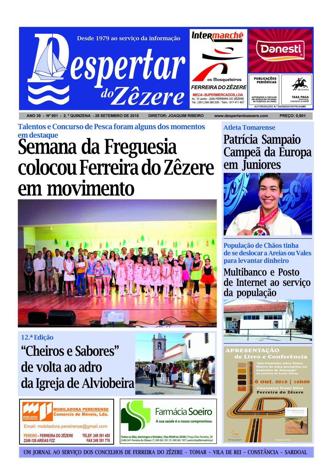 Capa do número 901 de 28 de setembro de 2018