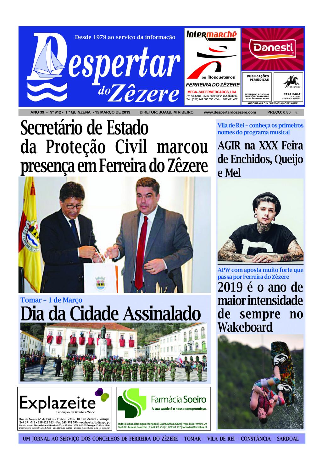 Capa do número 912 de 15 de março de 2019