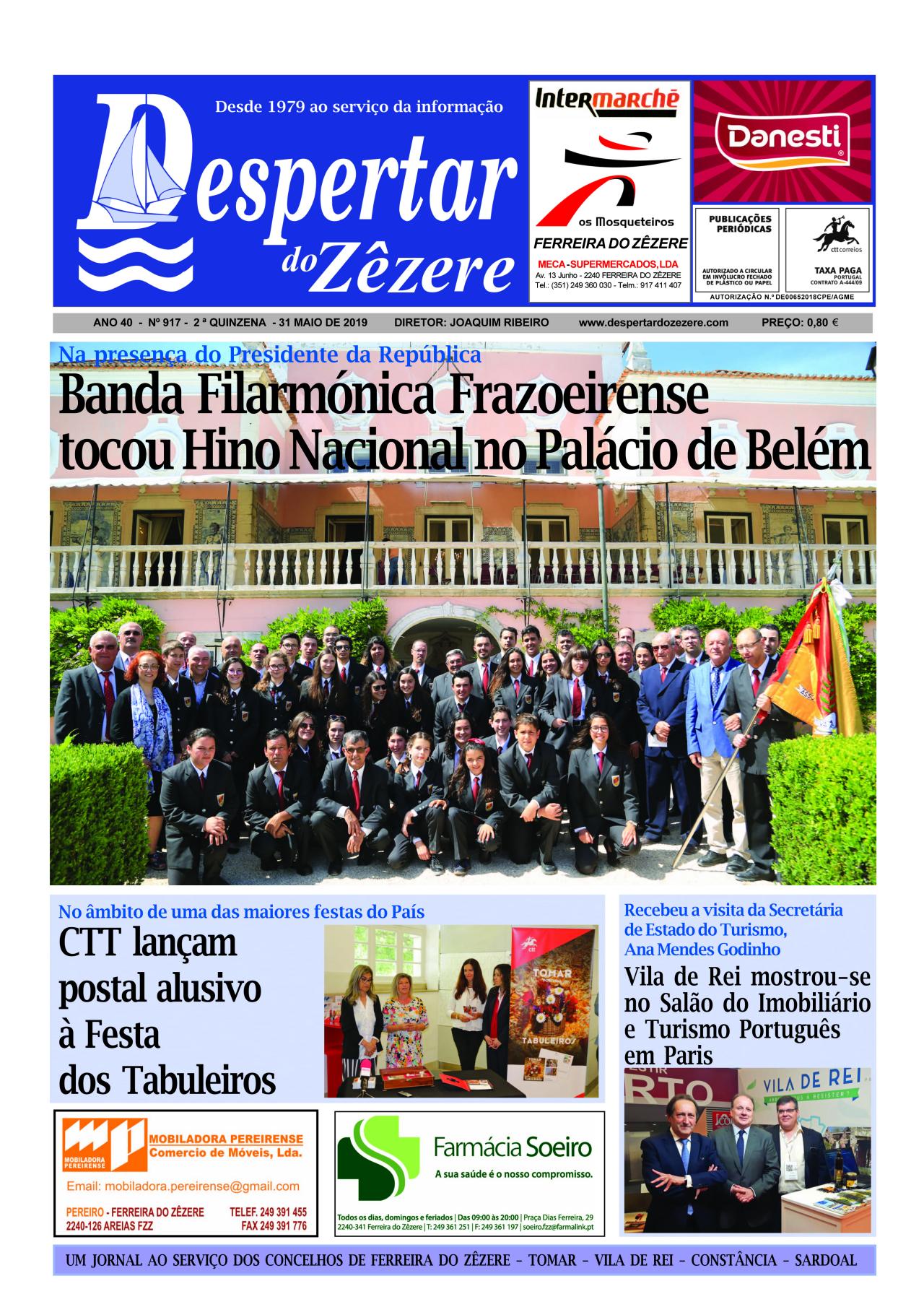Capa do número 917 de 31 de maio 2019