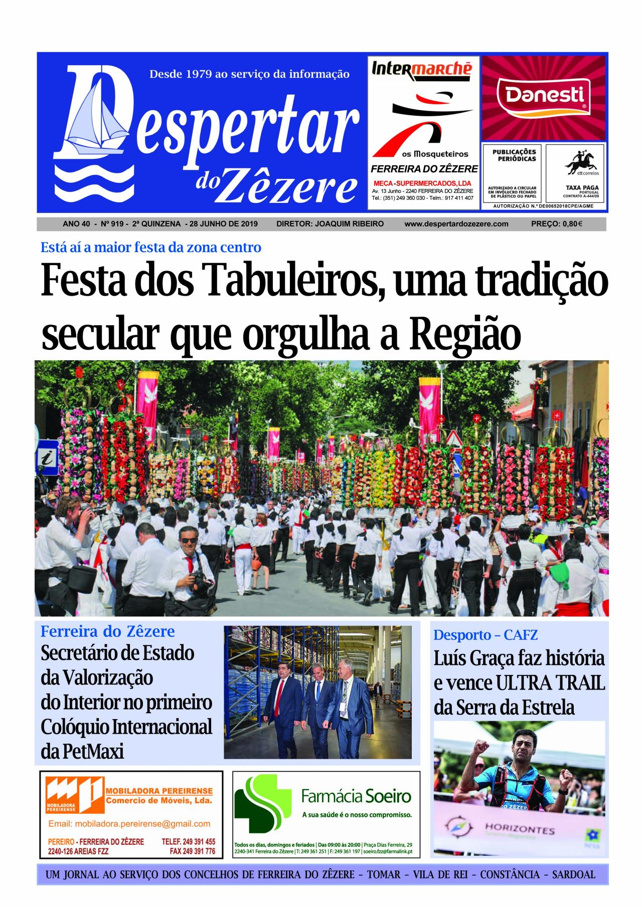 Capa do número 919 de 28 de junho 2019