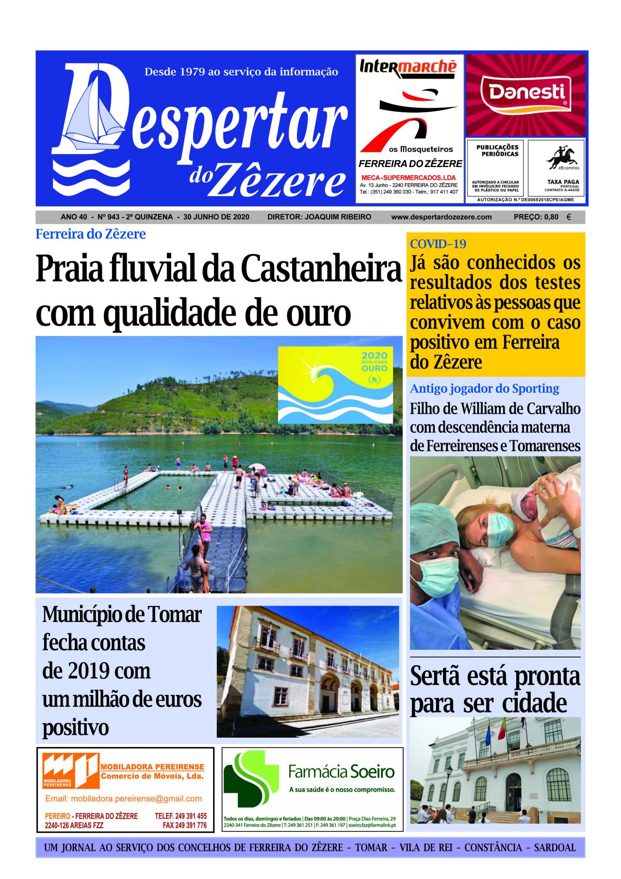 Capa do número 943 de 30 de junho de 2020