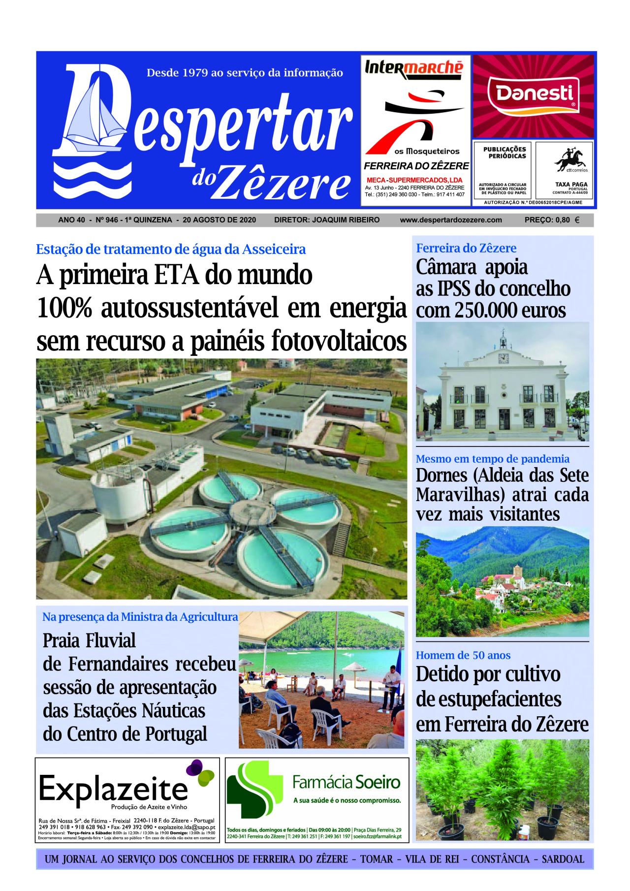 Capa do número 946 de 20 de agosto de 2020